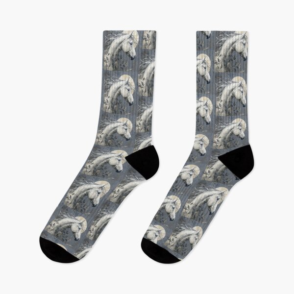Item preview, Painting of a gray horse designed and sold by MendaciousMina.