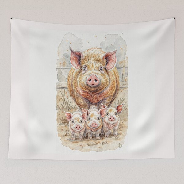Item preview, Mangalitza the Hungarian breed Pig#3 designed and sold by Helios Be. Lavsh.