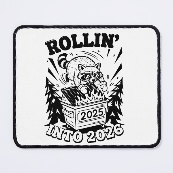 Item preview, Rollin' Into 2026 For Raccoon Lovers designed and sold by artcultreone.