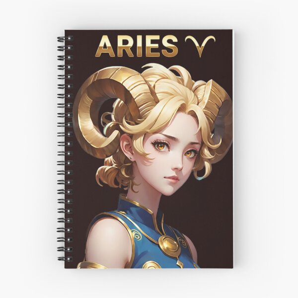 Item preview,  Golden Horned Aries Warrior Goddess Illustration designed and sold by newvisionart191.