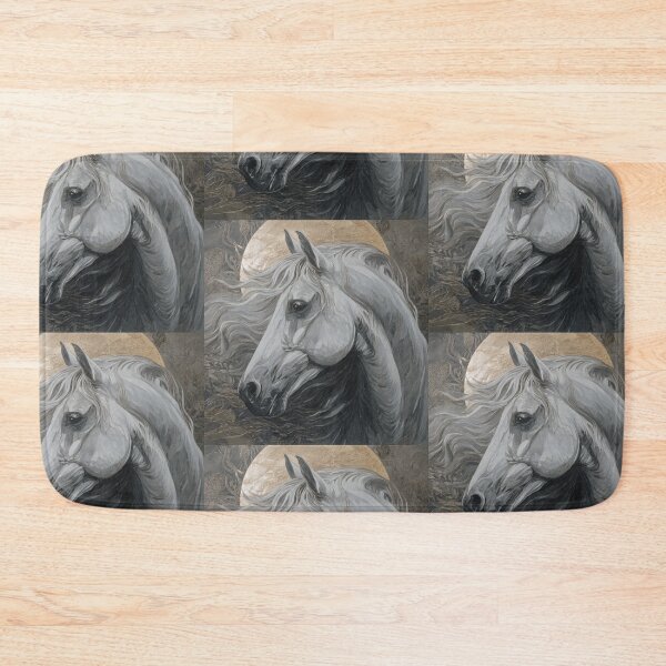 Item preview, Painting of a gray horse designed and sold by MendaciousMina.
