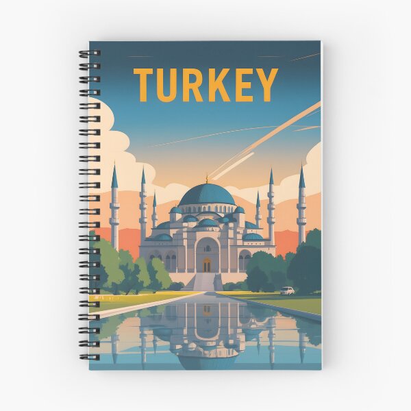 Item preview, Turkey Retro Vintage Travel Design designed and sold by TravelersGems.
