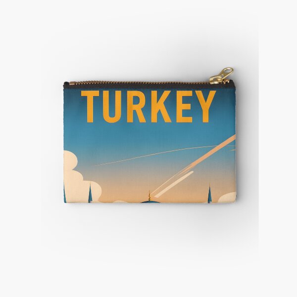Item preview, Turkey Retro Vintage Travel Design designed and sold by TravelersGems.