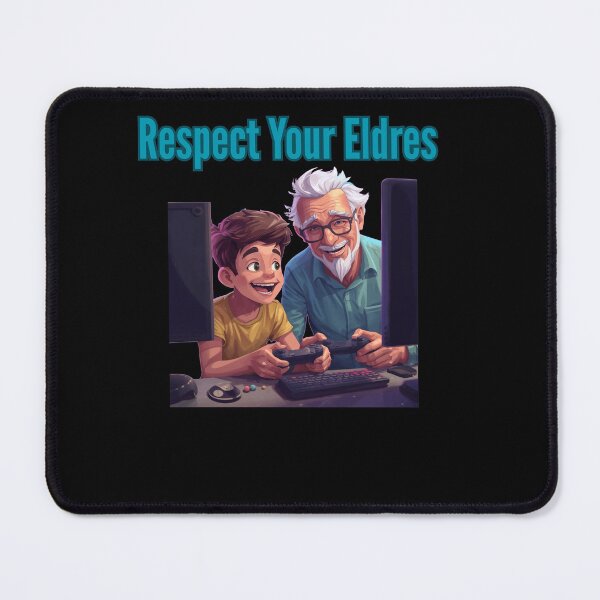 Item preview, Respect Your Elders Gaming Control Retro designed and sold by StaticMood.