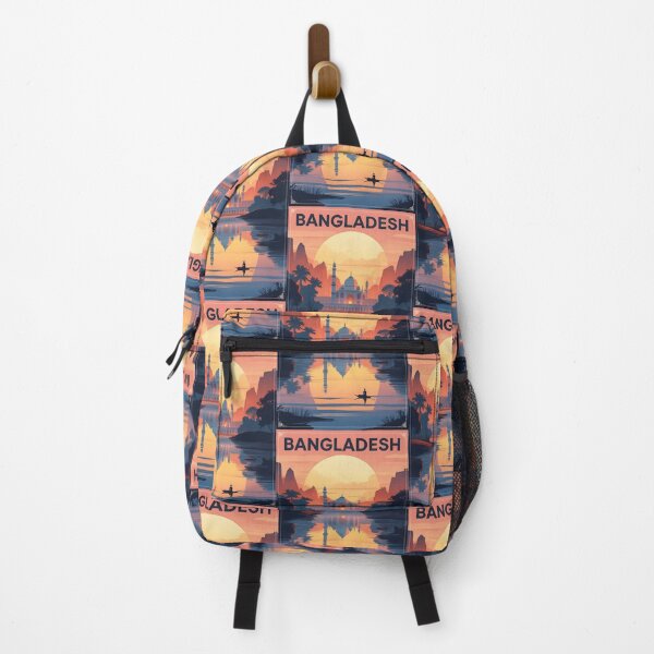 Item preview, Bangladesh Retro Vintage Travel Design designed and sold by TravelersGems.