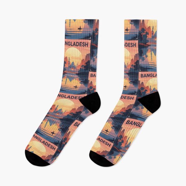 Item preview, Bangladesh Retro Vintage Travel Design designed and sold by TravelersGems.