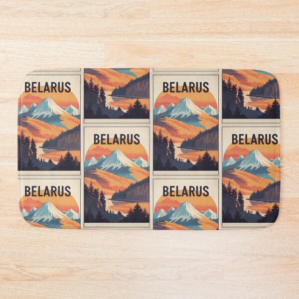 Item preview, Belarus Retro Vintage Travel Design designed and sold by TravelersGems.