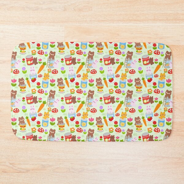 Item preview, Kawaii Canned Food Seamless  designed and sold by KJackArtwork.