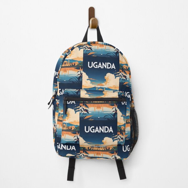 Item preview, Uganda Retro Vintage Travel Design designed and sold by TravelersGems.