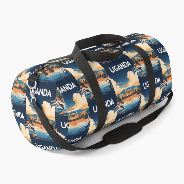 Item preview, Uganda Retro Vintage Travel Design designed and sold by TravelersGems.