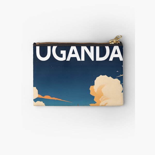 Item preview, Uganda Retro Vintage Travel Design designed and sold by TravelersGems.