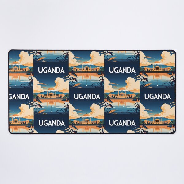 Item preview, Uganda Retro Vintage Travel Design designed and sold by TravelersGems.
