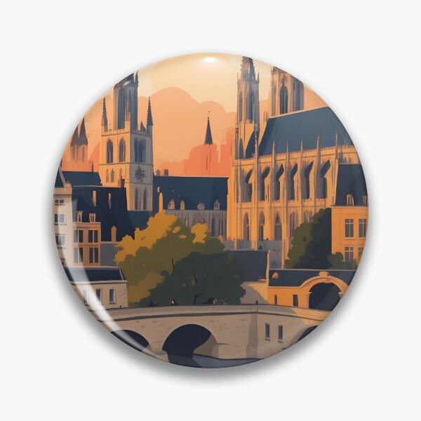 Item preview, Belgium Retro Vintage Travel Design designed and sold by TravelersGems.