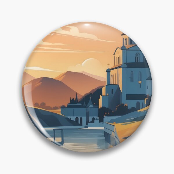 Item preview, Ukraine Retro Vintage Travel Design designed and sold by TravelersGems.