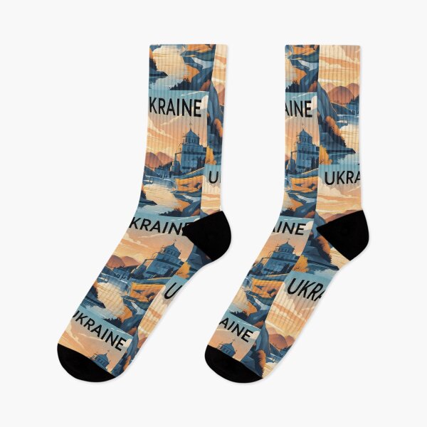 Item preview, Ukraine Retro Vintage Travel Design designed and sold by TravelersGems.