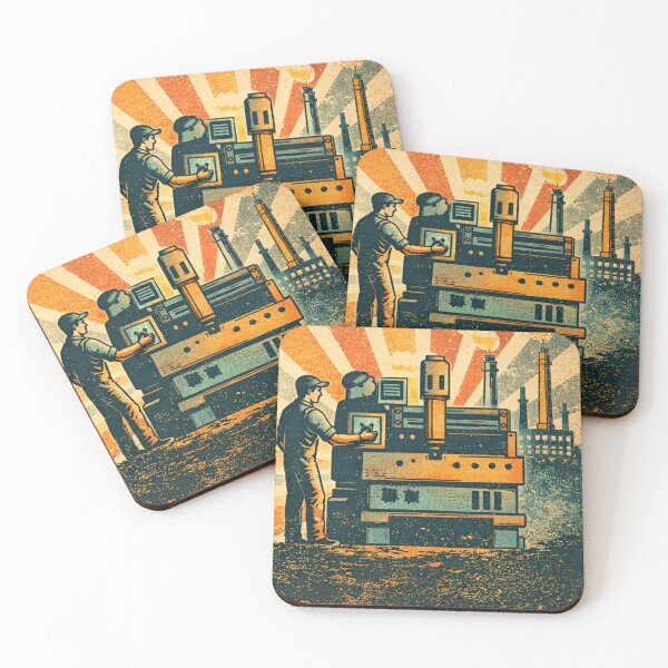 Item preview, Classic Machinist Art for Men Dad CNC Machine Operator designed and sold by funnyshop222.