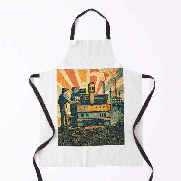 Item preview, Classic Machinist Art for Men Dad CNC Machine Operator designed and sold by funnyshop222.
