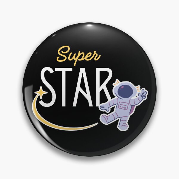 Item preview, Super Star Space Astronaut Design designed and sold by CarefulCreation.