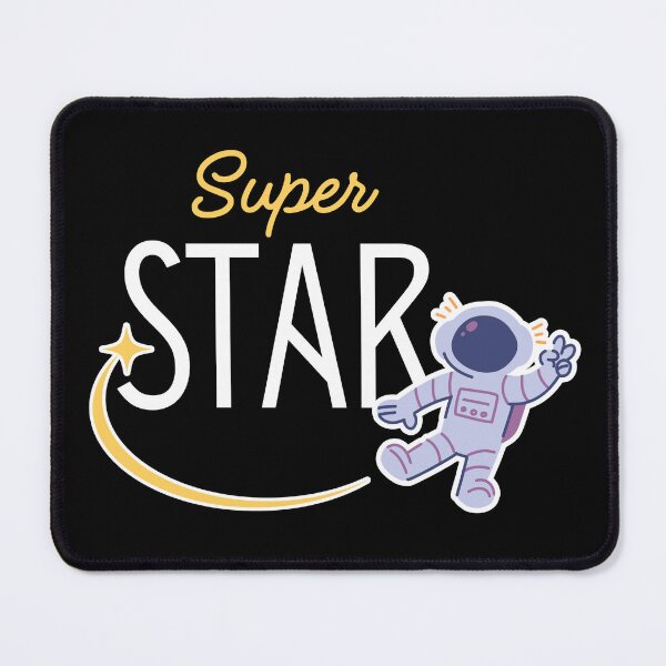 Item preview, Super Star Space Astronaut Design designed and sold by CarefulCreation.