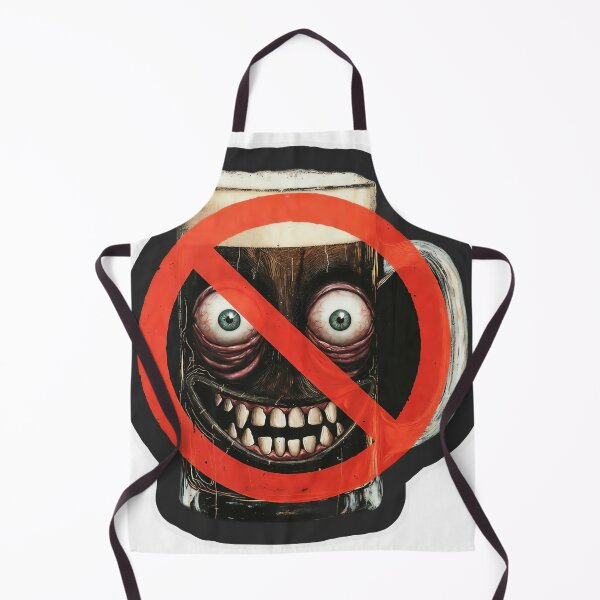 Item preview, Forbidden Happy Beer Mug Red No Sign designed and sold by StickBuAndii.