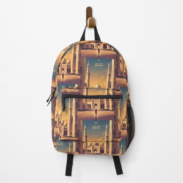 Item preview, United Arab Emirates Retro Vintage Travel Design designed and sold by TravelersGems.