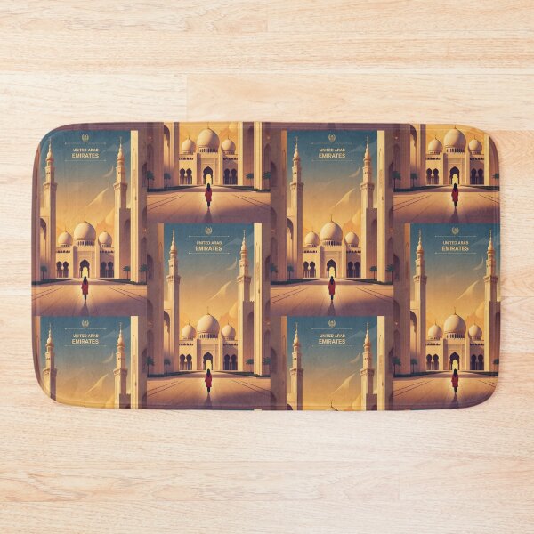 Item preview, United Arab Emirates Retro Vintage Travel Design designed and sold by TravelersGems.