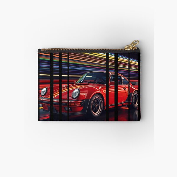 Item preview, Porsch 911 Turbo S inspired Design Vintage racing poster style, dynamic motion lines 2 designed and sold by Neon G.