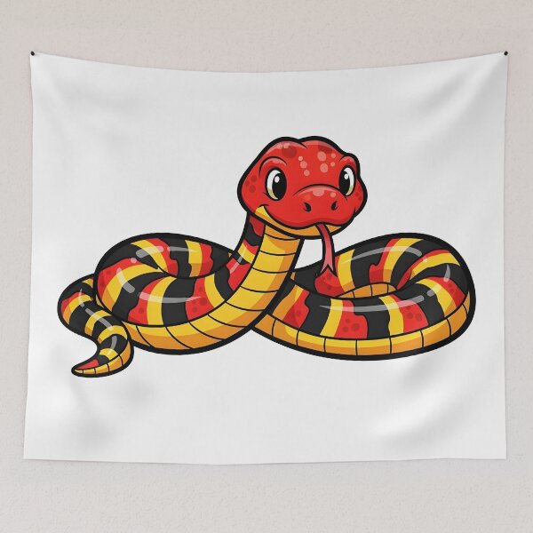 Item preview, Green snake coral snake designed and sold by Uglyandcute.