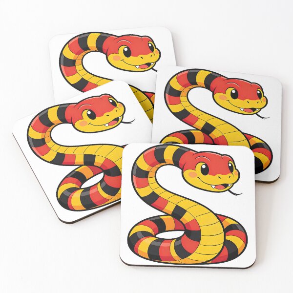 Item preview, Green snake coral snake designed and sold by Uglyandcute.
