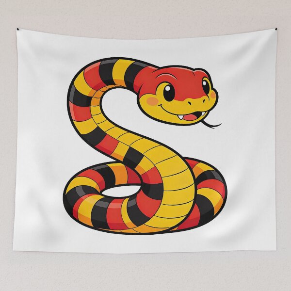 Item preview, Green snake coral snake designed and sold by Uglyandcute.