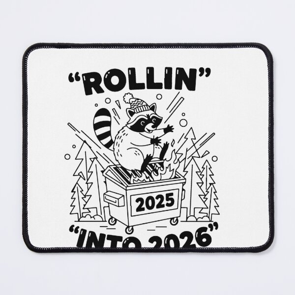 Item preview, Rollin' Into 2026 For Raccoon Lovers designed and sold by artcultreone.