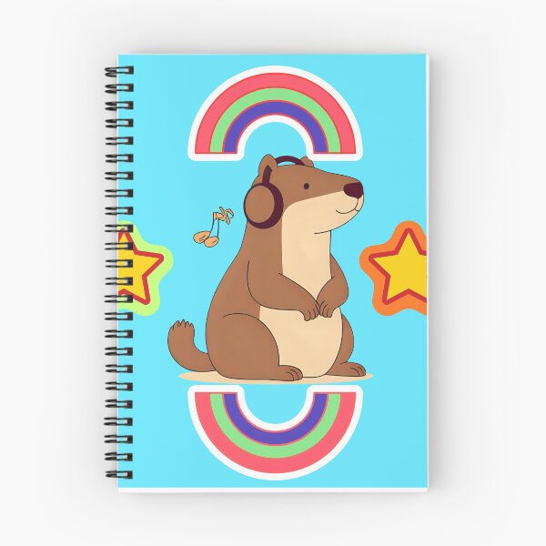 Artikelvorschau, Chill Capybara Vibes Cute Lo‑Fi Art entworfen und verkauft von PinkiArt.
