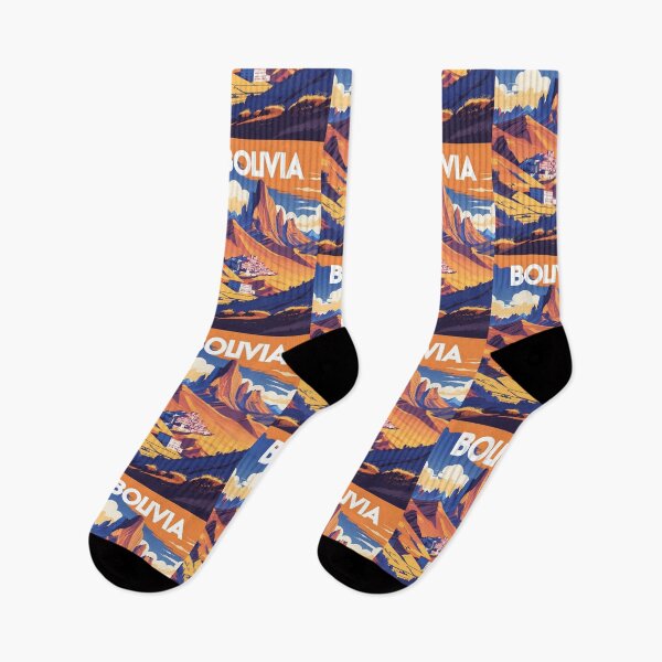 Item preview, Bolivia Retro Vintage Travel Design designed and sold by TravelersGems.