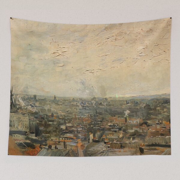 Item preview, Vincent Van Gogh - View Of Paris From Montmartre designed and sold by st1art.