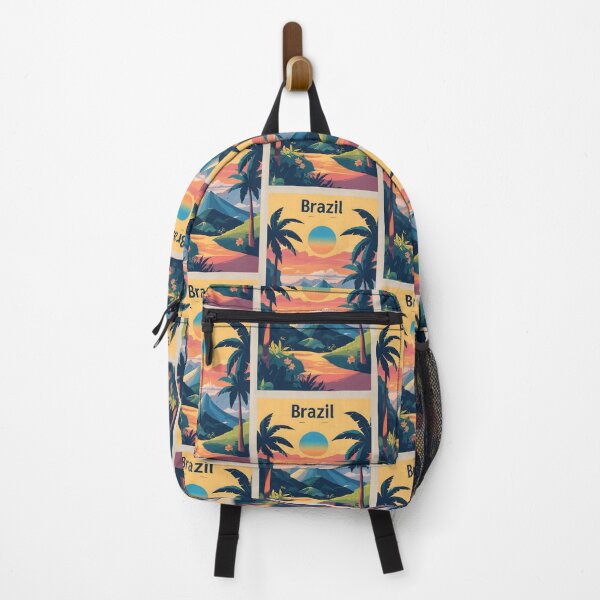 Item preview, Brazil Retro Vintage Travel Design designed and sold by TravelersGems.