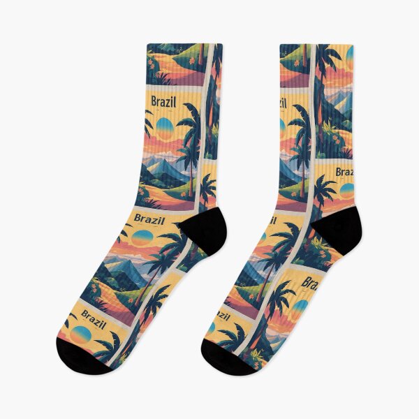 Item preview, Brazil Retro Vintage Travel Design designed and sold by TravelersGems.