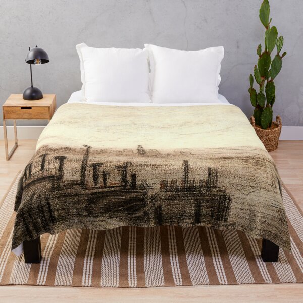 Item preview, Vincent Van Gogh - View Of Paris, With The Hôtel De Ville And The Tour-saint-jacques designed and sold by st1art.