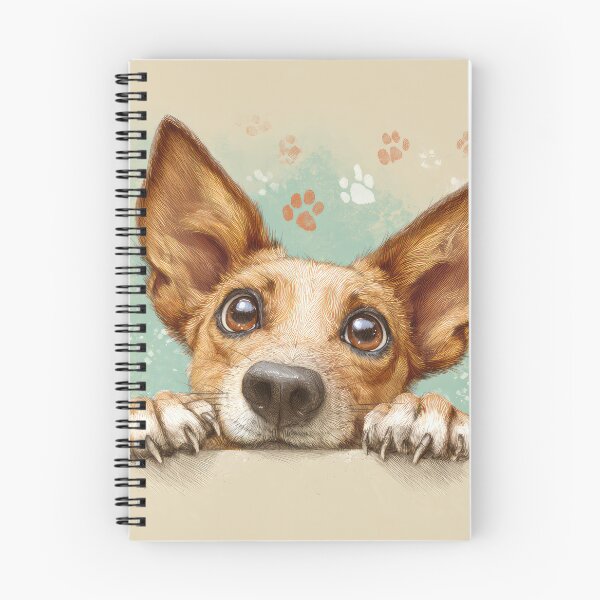 Item preview, Carolina Dog Peeking over Wall 01 designed and sold by Elisabeth Lucas.