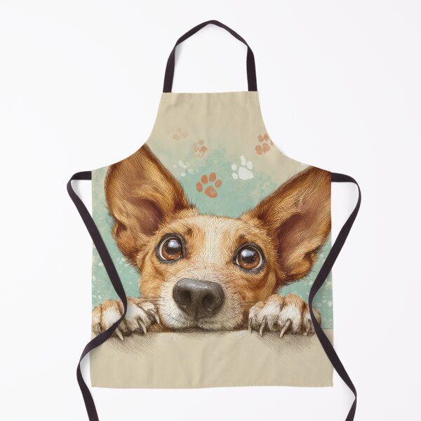 Item preview, Carolina Dog Peeking over Wall 01 designed and sold by Elisabeth Lucas.