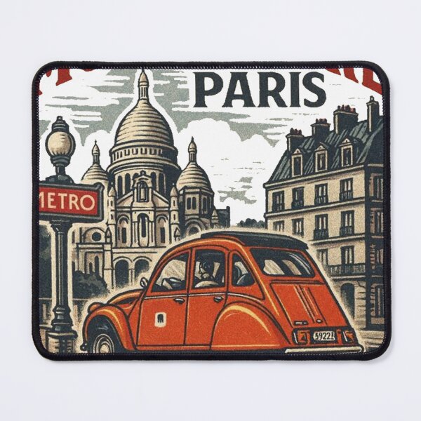 Item preview, Montmartre Paris - Travel Art designed and sold by clarkfraser.