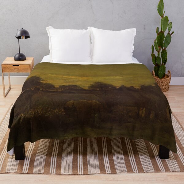Item preview, Vincent Van Gogh - Village At Sunset designed and sold by st1art.