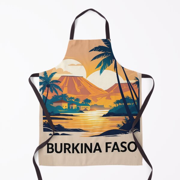 Item preview, Burkina Faso Retro Vintage Travel Design designed and sold by TravelersGems.
