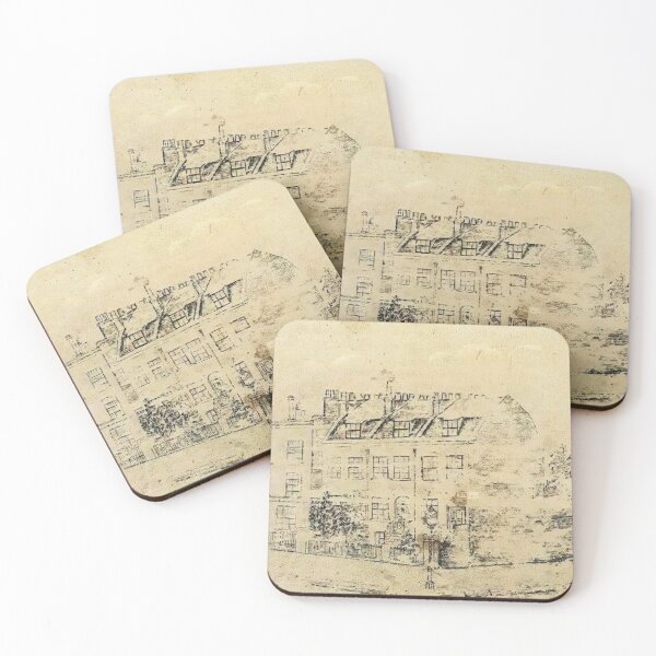 Item preview, Vincent Van Gogh - Vincent's Boarding House In Hackford Road, Brixton, London designed and sold by st1art.