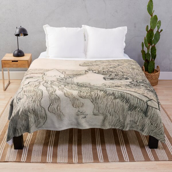 Item preview, Vincent Van Gogh - Village Street designed and sold by st1art.