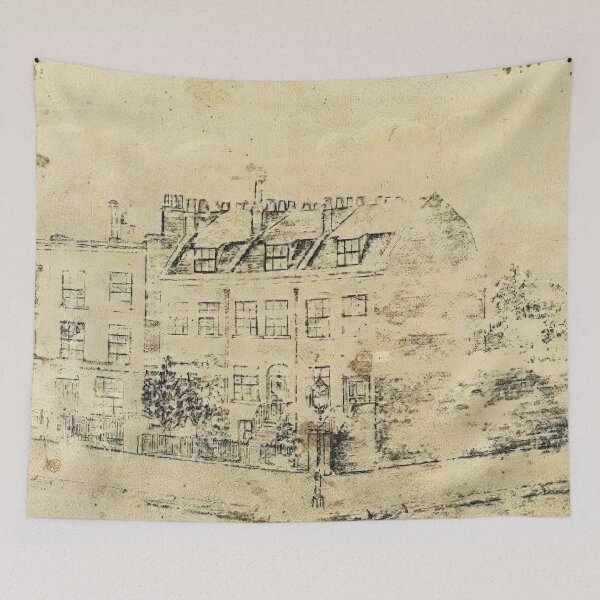 Item preview, Vincent Van Gogh - Vincent's Boarding House In Hackford Road, Brixton, London designed and sold by st1art.