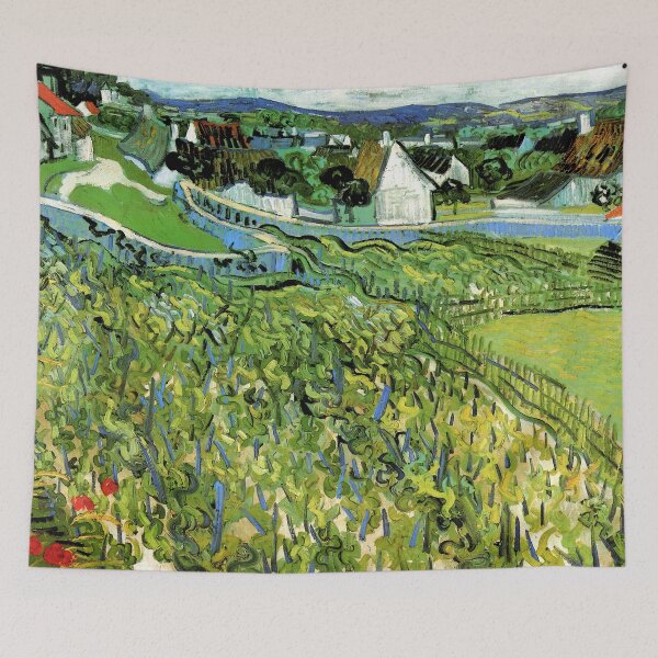 Item preview, Vincent Van Gogh - Vineyards With A View Of Auvers designed and sold by st1art.