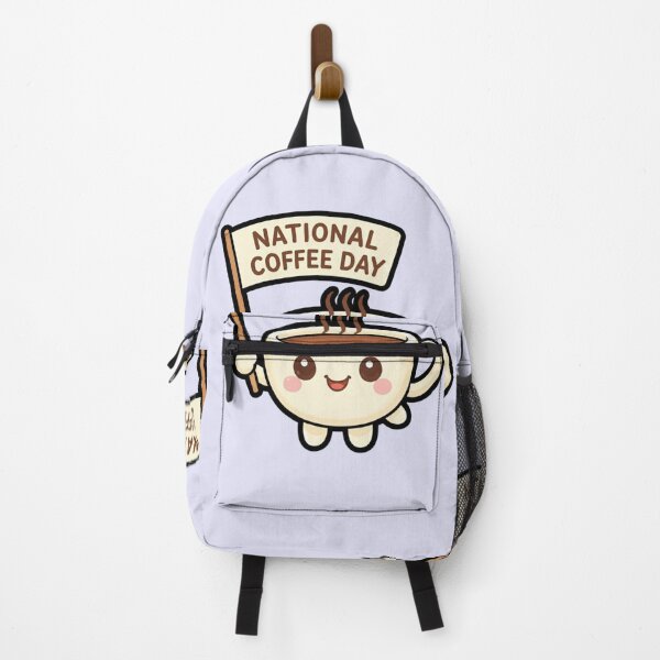 Item preview, Cute National Coffee Day Kawaii Cup – Coffee Lover Gift | Aesthetic Cartoon Coffee Art | by Nooby Draw designed and sold by NoobyDraw.