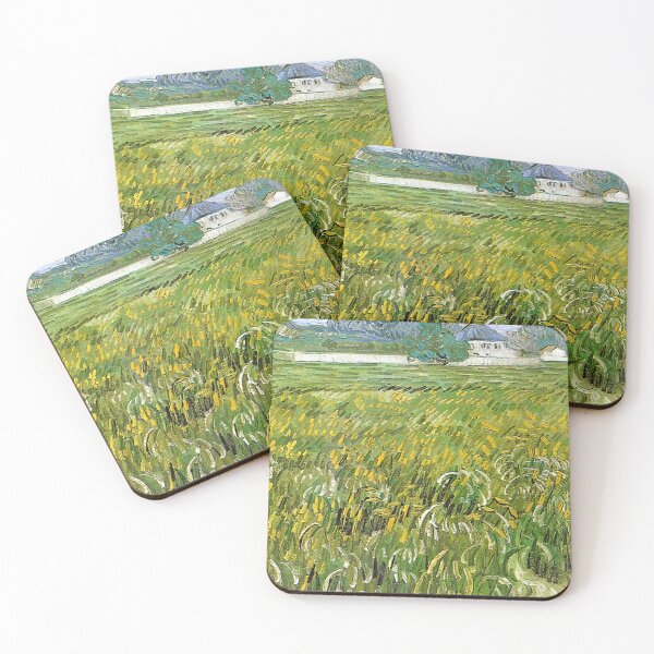 Item preview, Vincent Van Gogh - Wheat Field At Auvers With White House designed and sold by st1art.