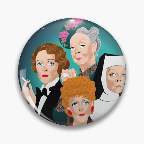 Item preview, Dame Maggie designed and sold by AleMogolloArt.