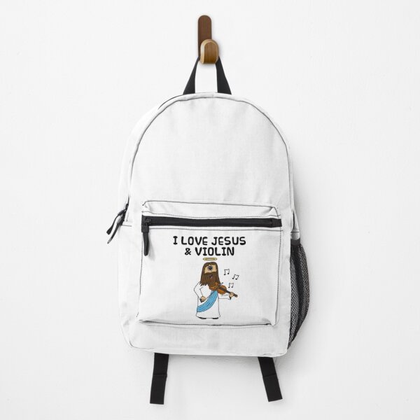 Item preview, I Love Jesus and Violin, Christian Violinist Church Funny designed and sold by doodlerob.